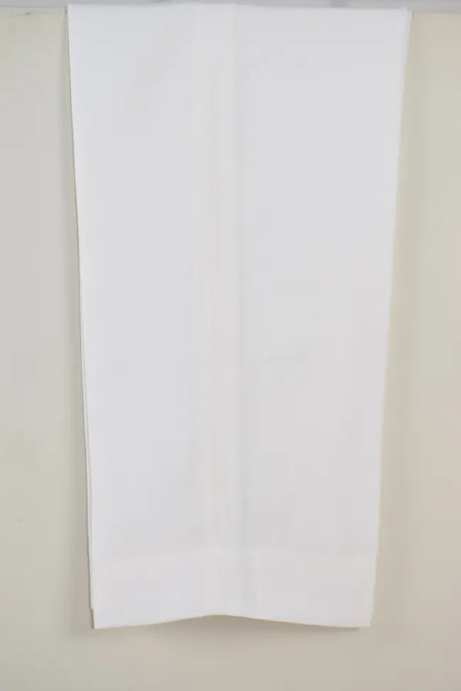 Signature Tapered Straight Leg Crepe Cream Pant/GCLP113