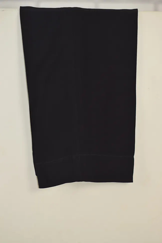 Premium Signature Tapered Straight Leg Crepe Black Pant/ GCLP114